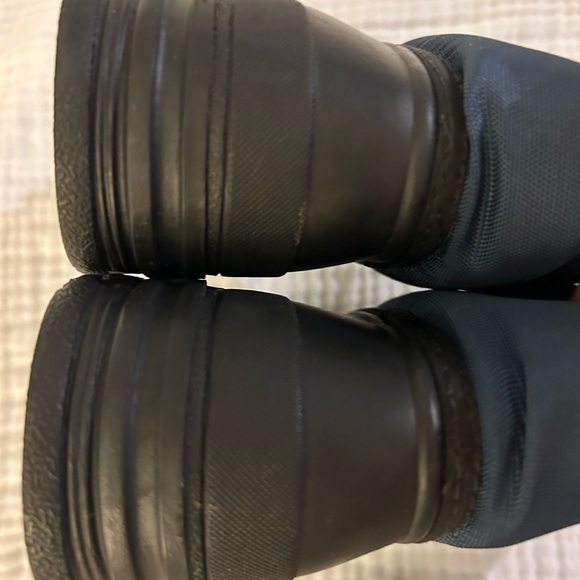 Polo RALPH LAUREN Snow boots US size 2 BOYS Navy, red lining, black rubber soles - Picture 13 of 13